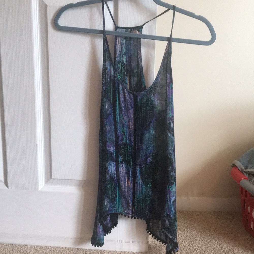 urban outfitters open back tank